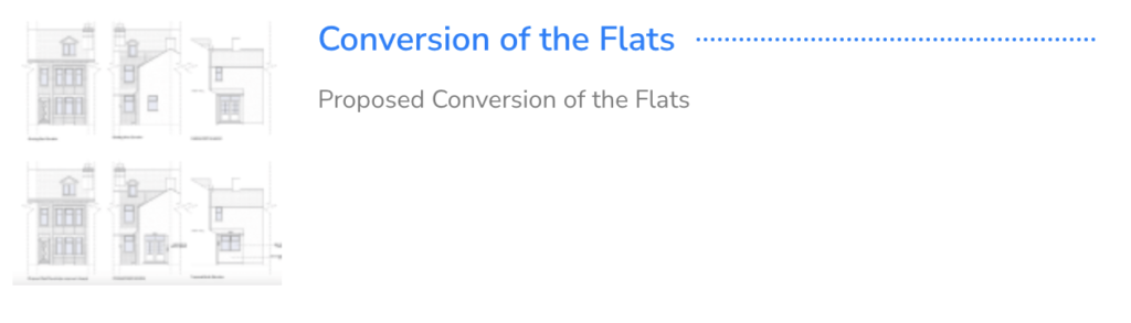 Conversion of Flats