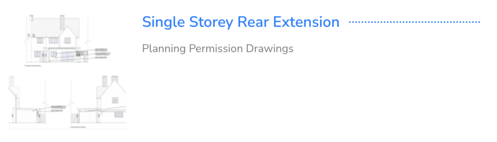 Single Storey Rear Extension